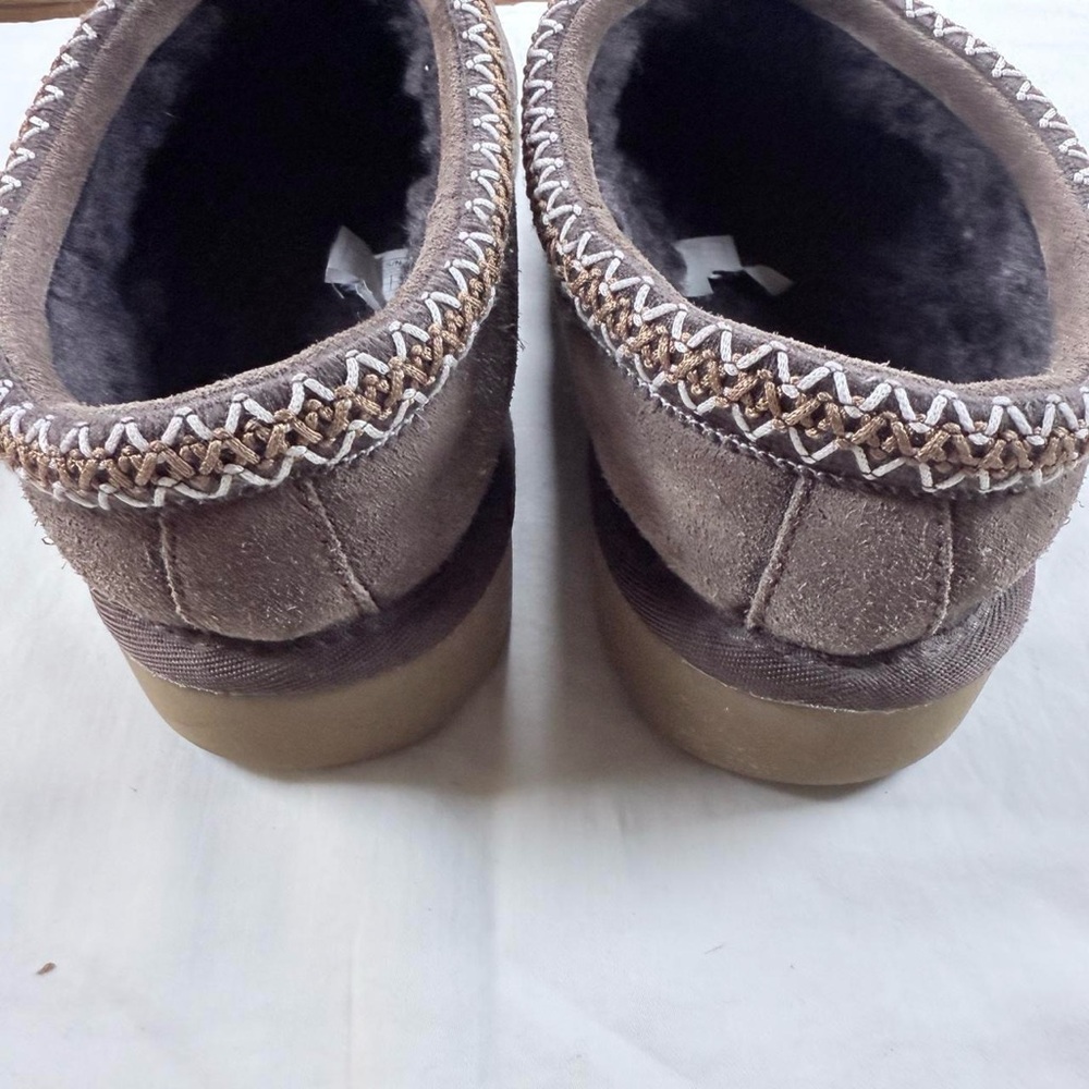 UGG Tasman Slipper Men Size US 12 Chocolate Brown Casual Lounge - Picture 6 of 8